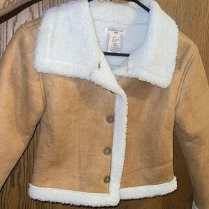 Sincerely Jules Tan and White Kids Jacket